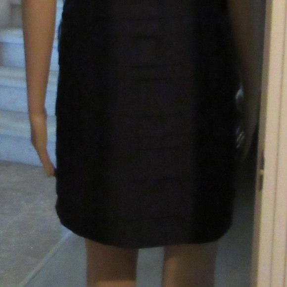 Ladies size 4 Dress all layer - Black - Picture 6 of 10